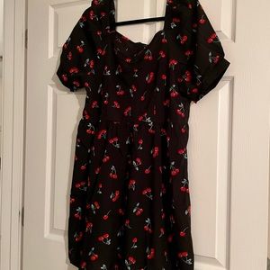NWOT Cherry Dress 1X